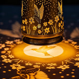 Solar Lanterns Outdoor Waterproof, Garden Decor for Yard, Hummingbird Hanging Lantern Solar Garden Lights Decorations for Patio Lawn Porch Outside Decorative Christmas Birthday Gift Mom Grandma Women