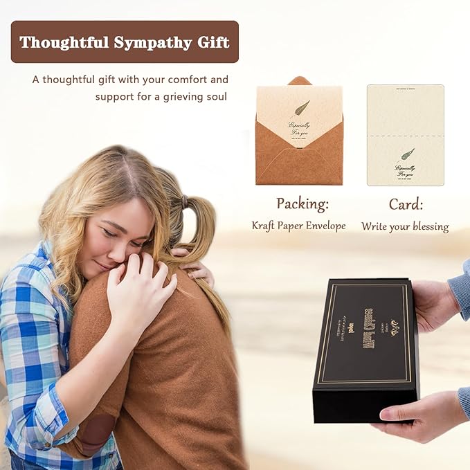 Soopau Memorial Gifts for Loss of Husband, Memorial Wind Chimes for Loss of Husband, Loss of Husband Sympathy Gift, Bereavement Remembrance Funeral Grief Gifts for Loss of Husband