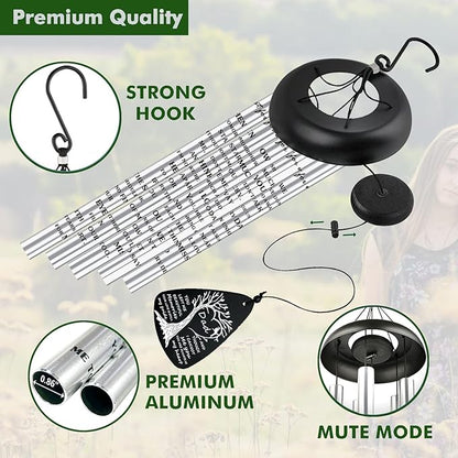 Bereavement Memorial Sympathy Gifts for Loss of Dad Father, Memorial Sympathy Wind Chimes for Loss of Father Sympathy Gift, in Memory of Dad Loved One Gifts Ideas