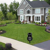 Handook No Soliciting Sign for House Funny Metal No Soliciting Yard Sign, 16.5"x7.1" Black Cat No Solicitation Sign for Home and Business