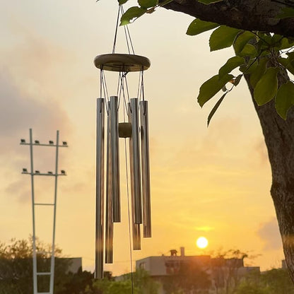 Memorial Wind Chimes for Loss of Father, Personalized Dad Memorial Gift, Bereavement & Remembrance Gift in Loving Memory