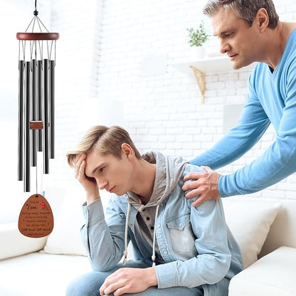 Cardinal Memorial Wind Chimes Gifts - Memorial Wind Chimes for Loss Loved One Loss Mom Dad Grandma Sisters Sympathy Bereavement Condolence Remembrance Funeral Gifts