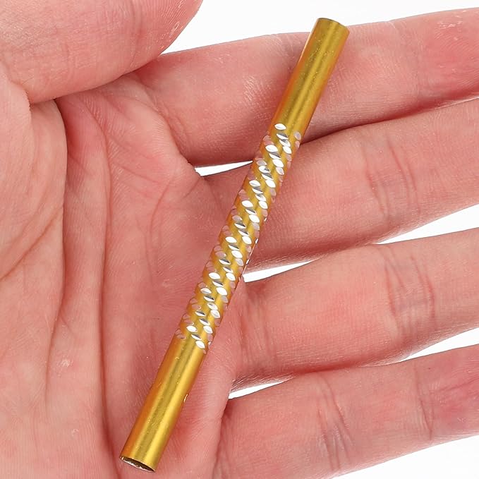 BESPORTBLE 50Pcs Wind Chime Tubes for DIY Craft Supplies Metal Tubes for Wind Chime Making Outdoor Garden Decoration and Kids Toy