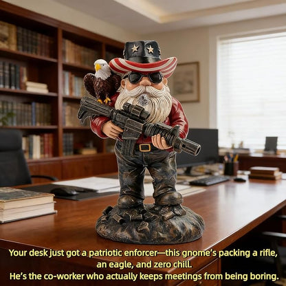 Patriotic Gnomes, 4th of July Gnomes,gnome,Military gnome, Desk Decor for Men,America 250 Merchandise,Veteran Gifts,250th Anniversary,Army Gifts for Men,Memorial Day Decorations