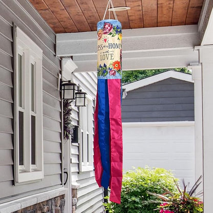 Briarwood Lane Bless This Home with Love Windsock Wind Twister
