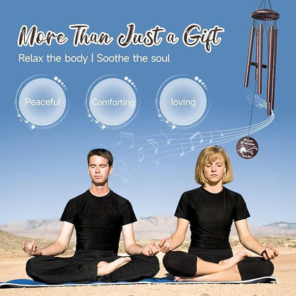 10th Anniversary Wind Chimes Gifts for Men Women, Romantic 10 Year Anniversary for Couples, Parents, Wife, Husband, Friends, Happy Anniversaries Decorations