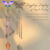 Butterfly Sympathy Wind Chimes for Loss of Mom,Memorial Gifts for Loss of Mom,Loss of Mother Sympathy Gifts,Bereavement Gift Ideas,Windchimes Outdoors