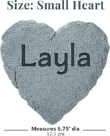 Let's Make Memories Personalized Garden Stone - Resin - Custom Garden Décor - Heart Stepping Stone - for Dad - for Father's Day