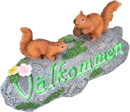 Statue Fine Carving Animal Ornament for Garden Flowerpot Porch Gazebo Decorative Figurine