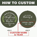 ASTARIN Memorial Wind Chimes for Loss of Loved One/Mother Personalized, Bereavement Wind Chimes Gift for Funeral, Indoor/Outdoor Windchime 30/36 inch(Produced in USA)