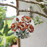 Beautiful Floral Window Decor, Acrylic Window Hanging Suncatcher, Home Garden Decorations, Christmas Mother's Day Valentine's Day Ornaments, Housewarming Gifts, Festival Gifts for Mom Her