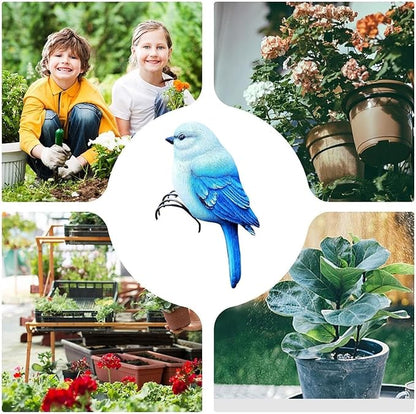 Garden Decor Resin Bird Statues Garden Decorative Sculptures Outdoor Decor Outdoor Decor(B)
