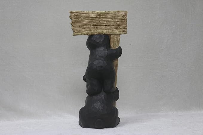 Stacking Bears with Welcome Sign for Garden or Home
