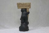 Stacking Bears with Welcome Sign for Garden or Home