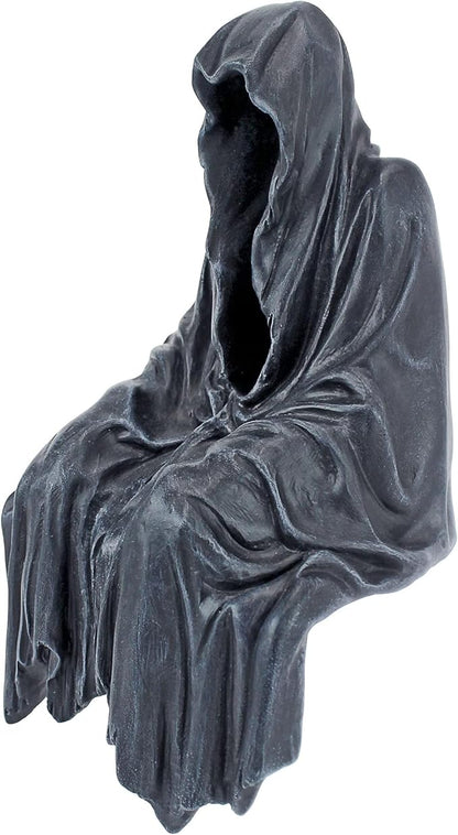 Design Toscano Reaping Solace: The Creeper Sitting Statue