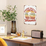 Retro Metal Tin Sign Loves Skag Mom Funny Wall Decor for Home,Garden,Patio,Yard,Office,Vintage 8x12 Inches Room Decorations