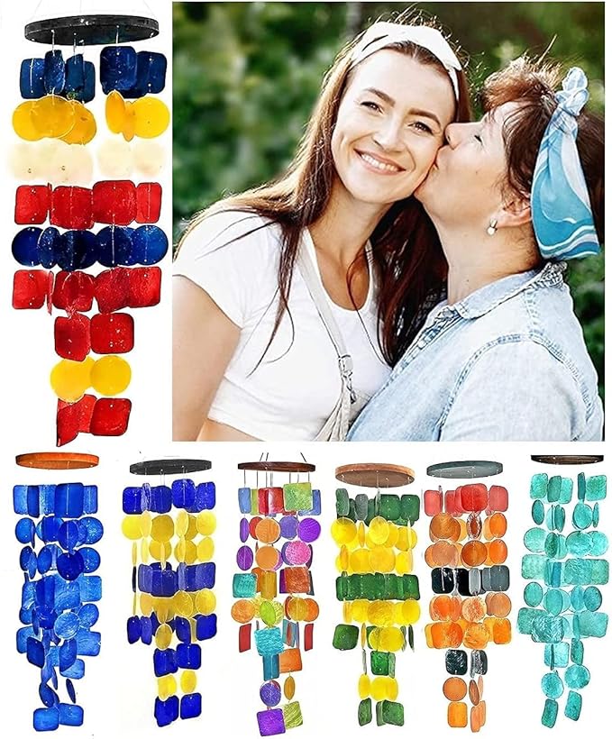 Bellaa Wind Chimes Outside Home Decor Outdoor Garden Patio Lawn Balcony Set