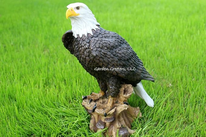American Bald Eagle Family Statue