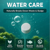 Muck Clear – Natural Pond Sludge Treatment, 4 LB for Ponds, Fountains & Bird Baths, Beneficial Bacteria & Enzymes, Chemical-Free & Safe for Fish, Pets & Wildlife