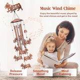 Corgi Dog Wind Chimes Outdoor Dog Gifts for Women Men Mom Gardening Birthday Gifts Metal Memorial WindChimes for Outside/Indoors, Lawn, Patio, Yard Art, Garden Decor, Yard Decorations