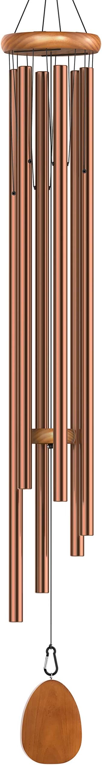Extra Large Wind Chimes for Outside Deep Tone, 58" Bronze Big Church Wind Chime Outdoor Clearance, Hanging Decor for Garden,Yard,Patio and Lawn