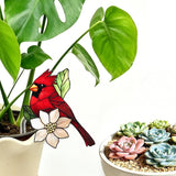 Cardinal Gifts for Women, Mom Grandma, Bird Lover Gifts, Hanging Plant Planter Indoor Outdoor, Spring Garden Decor, Cardinal Home Outdoor Decoration(10)