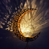 Outdoor Moon Light Wind Chimes, Mom Gift Moon Gifts, Mother Decor, Garden Gifts, Sympathy Wind Chimes Outdoor for mom, Grandma, Memorial Wind Chime.