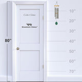 Woodstock Chimes Signature Collection, Woodstock Celtic Chime, Agate 24'' Wind Chime, World Music Wind Chimes for Outdoor, Patio, Home or Garden Décor for St Patricks Day Decorations (WCCS)