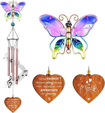 Friend Gifts for Women, Best Friend Wind Chimes, Birthday for Best Friends Woman, Friendship Gift, Soul Sister, Bestie, Long Distance Gift