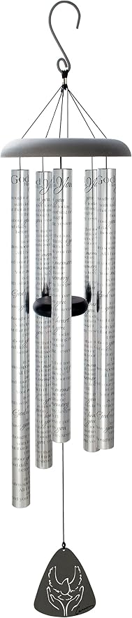 Carson Home Accents Sonnets Wind Chime, 44-Inch, God Has You