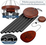 Tree of Life Memorial Wind Chimes for Loss of Loved One, Wind Chimes in Memory of a Loved One for Outside, Memorial & Sympathy Gifts for Bereavement,Condolence,Funeral