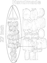 Bellaa Wind Chimes Outside Home Decor Outdoor Garden Patio Lawn Balcony Set