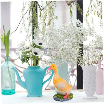 POPETPOP Garden Ornament Figurine Decoration for Home Office and Garden Charming Outdoor Lawn Statue for Creative Decor and Pleasant Atmosphere