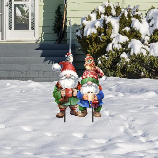 Briarwood Lane Warm Wishes Gnomes Metal Art