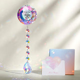 Sentimental Gifts, Gifts for Women Mom Wife Daughter Girlfriend Valentines Christmas Anniversary Birthday, I Love You to the Moon and Back -Sun catcher for Home Office Bedroom Living Room Garden Decor