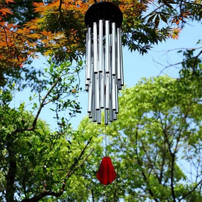 Happyyami Windchimes Outdoors 12pcs Wind Chime Tubes Parts Windchime String Metal Tubes Outdoor Hanging Wind Chime Aluminum Tube for Crafts DIY Wind Chimes Supplies Bulk Toys