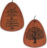 The Wind Chime CO Memorial Wind Chimes, Sympathy Wind Chimes Gift for The Loss of A Loved one, Home Decor Outdoor Garden, Soothing Melodic Tones with Mute Option.