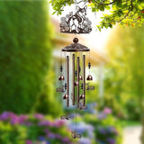 Dog Wind Chimes for Outside - Corgi Gifts for Corgi Lovers Women Men Dog Themed Festival Metal Windchimes Outdoors Decor for Home Yard Patio Garden Birthday Memorial