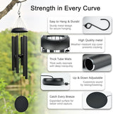 Memorial Wind Chimes for Outside Deep Tone 32" Windchimes Outdoors Decor Sympathy Wind Chimes for Loss of Loved One with Wind Catcher for Garden Patio Balcony and Home Best Gift