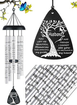 Sympathy Memorial Wind Chimes Bereavement Memorial Gifts for Loss of Husband Sympathy Memorial Gifts for Loss of Loved One in Memory of Husband