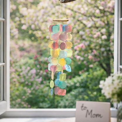 Solange & Frances Garden Decor, Patio Decor, Wind Chimes for Outside,Patio Decorations Outdoor and Front Porch Decor. Unique Gifts for Women, Ideas, Birthday Gifts for Women