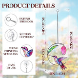 Hummingbird Gifts for Women, Hummingbird Sun Catcher for Window Hanging, for Mom Grandma Bird Lovers, Spring Suncatcher Garden Decor for Indoor Outdoor Windows