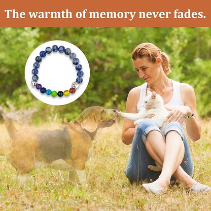 Pet Memorial Wind Chimes，Loss Pets Sympathy Gift Dogs Passing Away Gift, Remembrance Bereavement Gift,in Memory of Dogs Cats Gifts