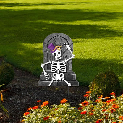 Briarwood Lane Dancing Skeleton Metal Art