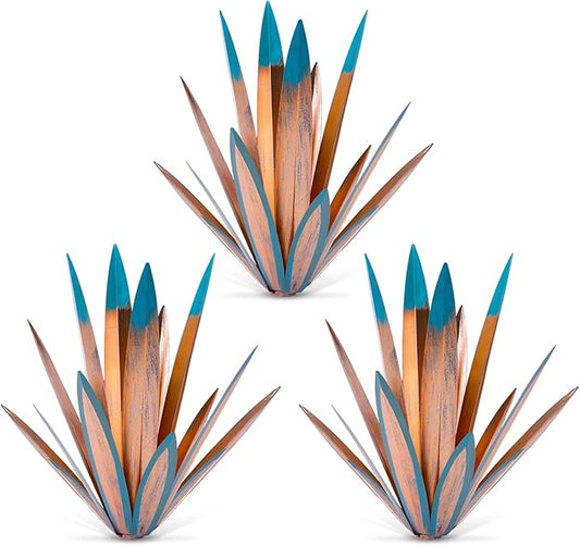 Homight Metal Tequila Country Sculpture DIY Tequila Plant Home Decor Country Tequila Garden Ornament Indooutdoor Statuette Patio Lawn Patio Stake Decoration Gift to The Garden