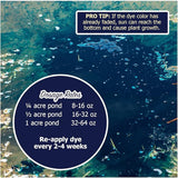 Natural Waterscapes Pond Dye - Reflective Black Super Concentrate - 1 Quart Treats 1 Acre up to 6 Feet Deep, Black Pond Dye Creates a Dark Mirrored Reflection of Surroundings (6)