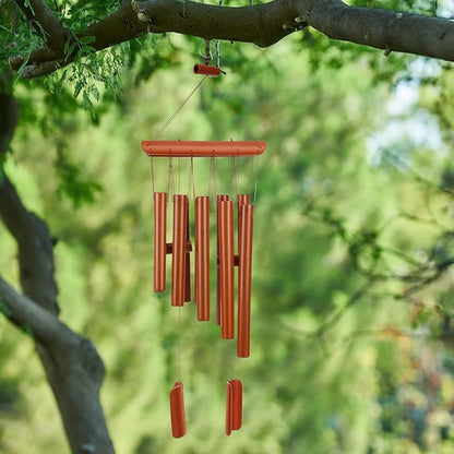 Wind Chimes Wooden Bamboo Wind Chimes with Amazing Deep Tone for Relaxation Patio Garden Home Decor