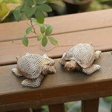 Garden Statues for Outside Outdoor Garden Statue Resin Khaki Color Decorative Sculpture for Outdoor Spaces Garden Statues for Outside and Outdoor Decoration Gardening Gifts
