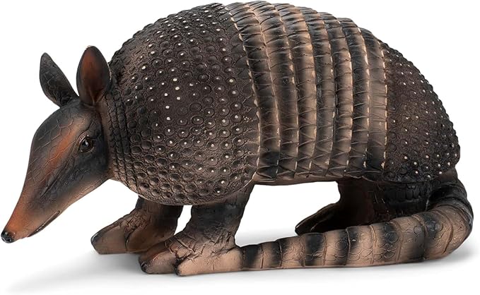 Collectible Badges Decorative Armadillo Garden Statue, Brown