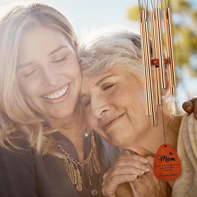 Gifts for Mom, Ideas Wind Chimes for Mom, Birthday Gifts for Mom from Son Daughter, Love Gifts for Thanksgiving Christmas Mothers Day